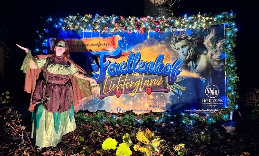Image 1: 1 Ticket für Forellenhof im Lichterglanz, vom 28.11.-21.12.