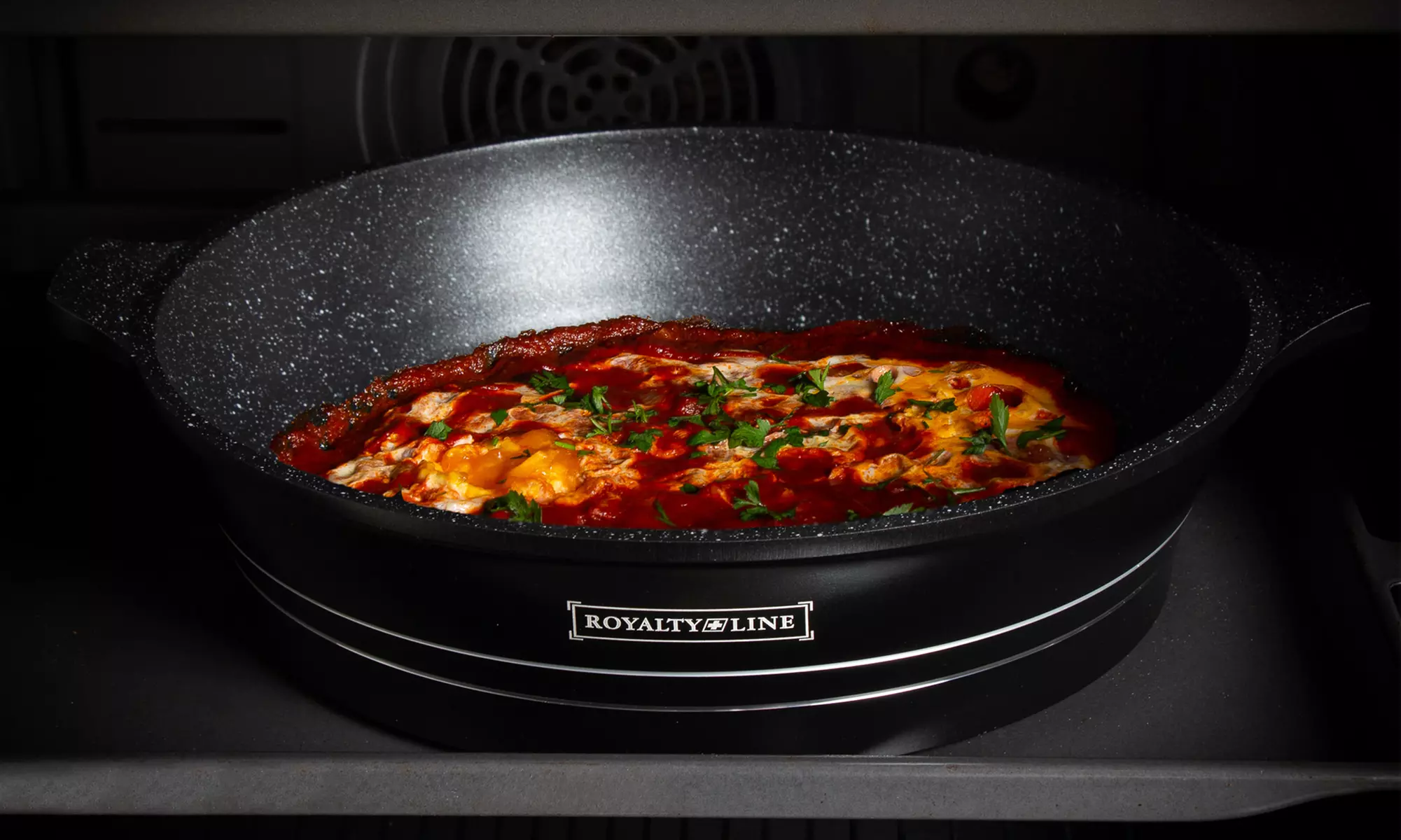 Batterie de cuisine 17 pièces en aluminium de Royalty Line