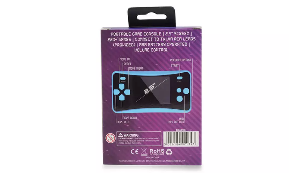 1 ou 2 console de jeu d'arcade portable avec 220 jeux - Second Medium