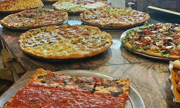 $8 for $10 Toward Food and Drink at Frank's Pizza,... | Groupon