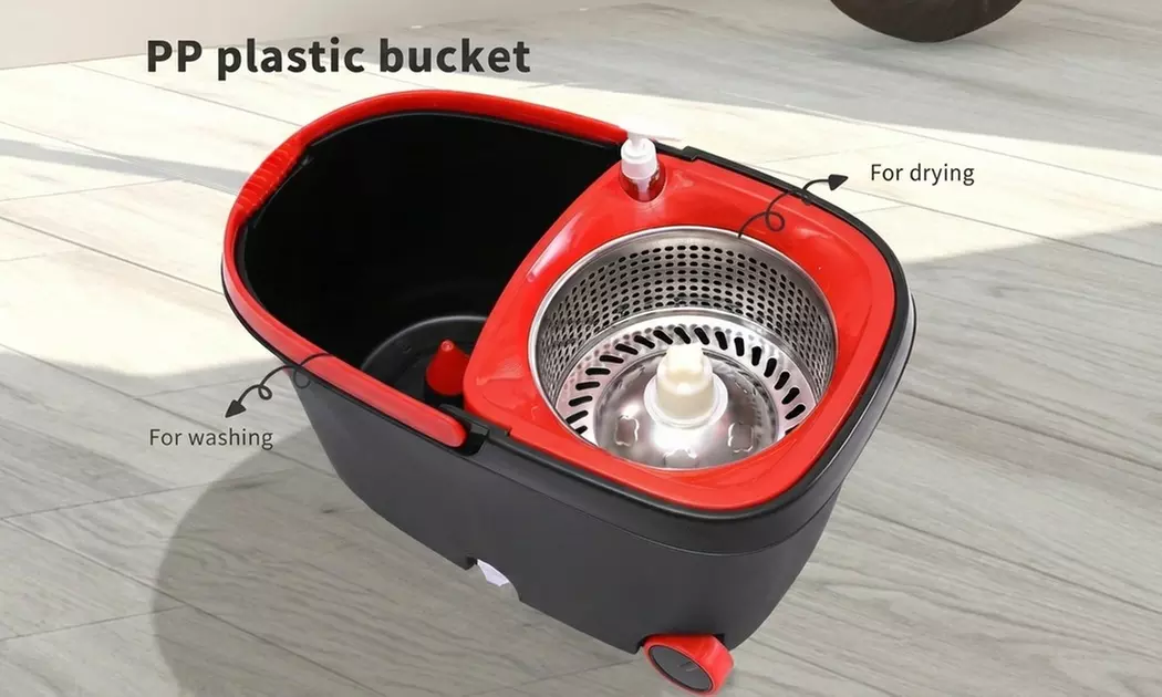 Cleanflo Spin Mop and Bucket Set