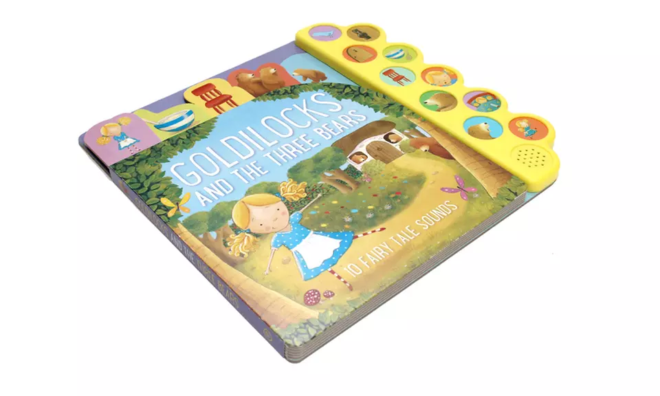 Goldilocks and the Three Bears Book with 10 Fairy Tale Sounds - Second Medium