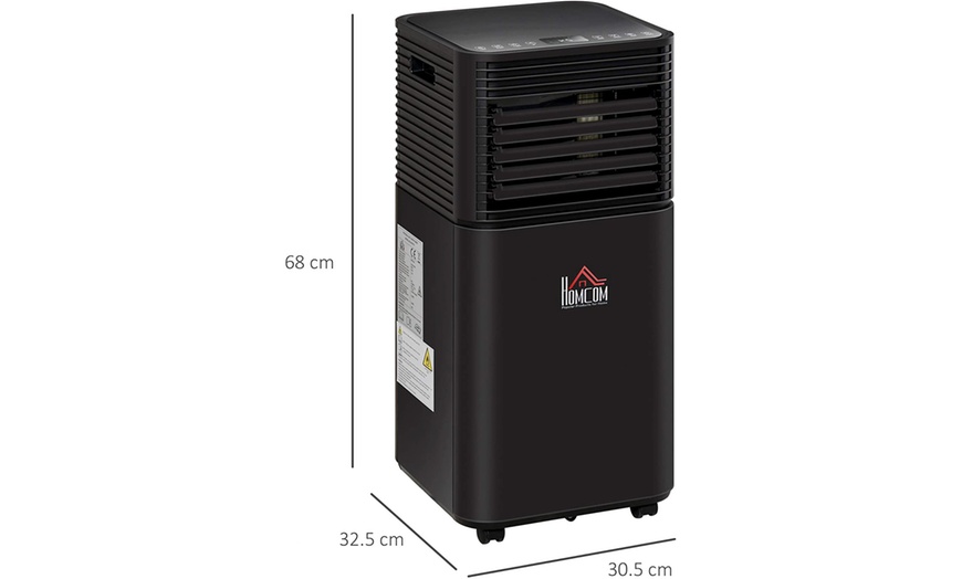 Image 7: HOMCOM Portable Air Conditioners - 8000, 10000 & 14000 BTU Models