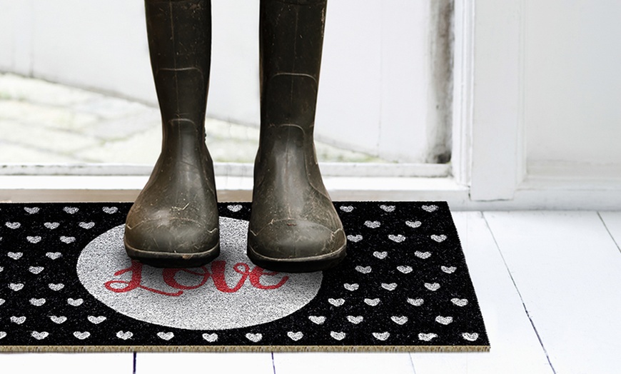 Image 131: Antislip kokosnoot deurmat