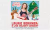 Laurie Berkner on December 6 at 11 a.m. & 3 p.m.
