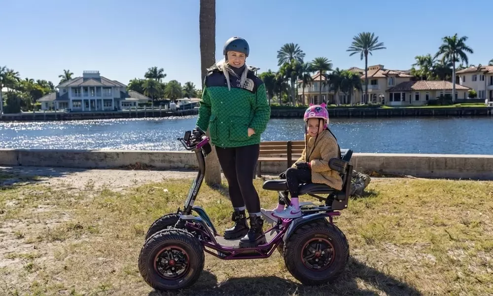 1-Hr EZ Raider Scooter Tour: Las Olas Boulevard Waterways & Yachts  for 1, 2, or 4 People at EZ Raider Fort Lauderdale - Image 3