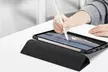 Clear Back Case for iPad mini 6 with Pencil Holder, Slim Stand Shockproof Cover - Second Medium