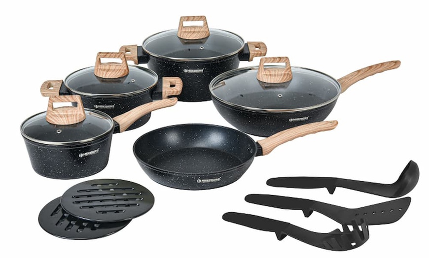 Image 1: Juego de batería de cocina Herzberg