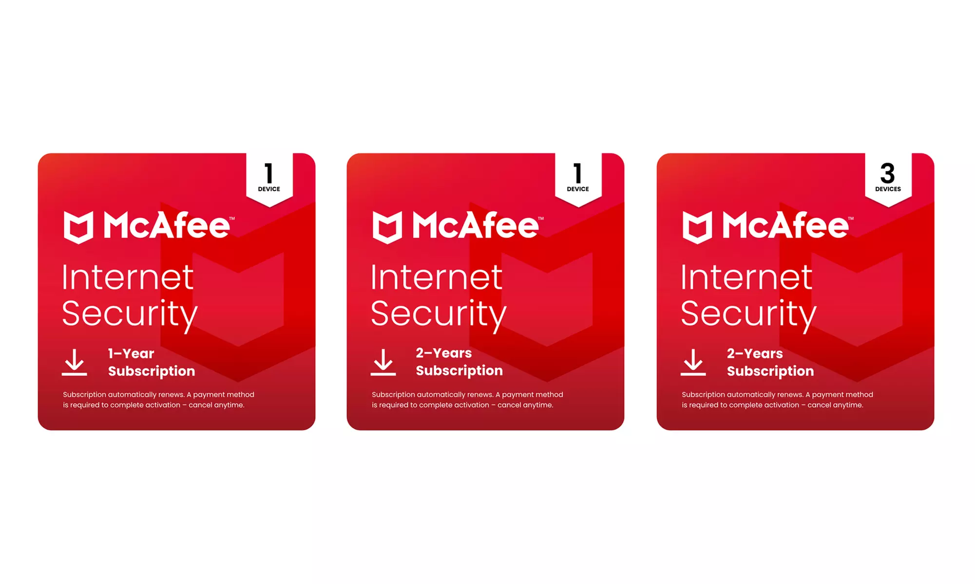 McAfee Internet Security 2026 for 1 or 2 Years