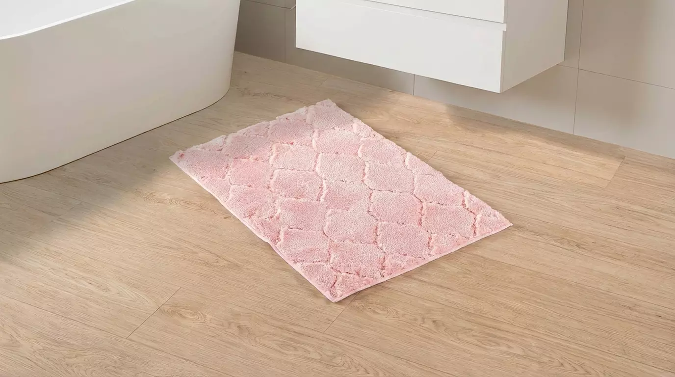 Tappeto bagno morbido con retro antiscivolo
