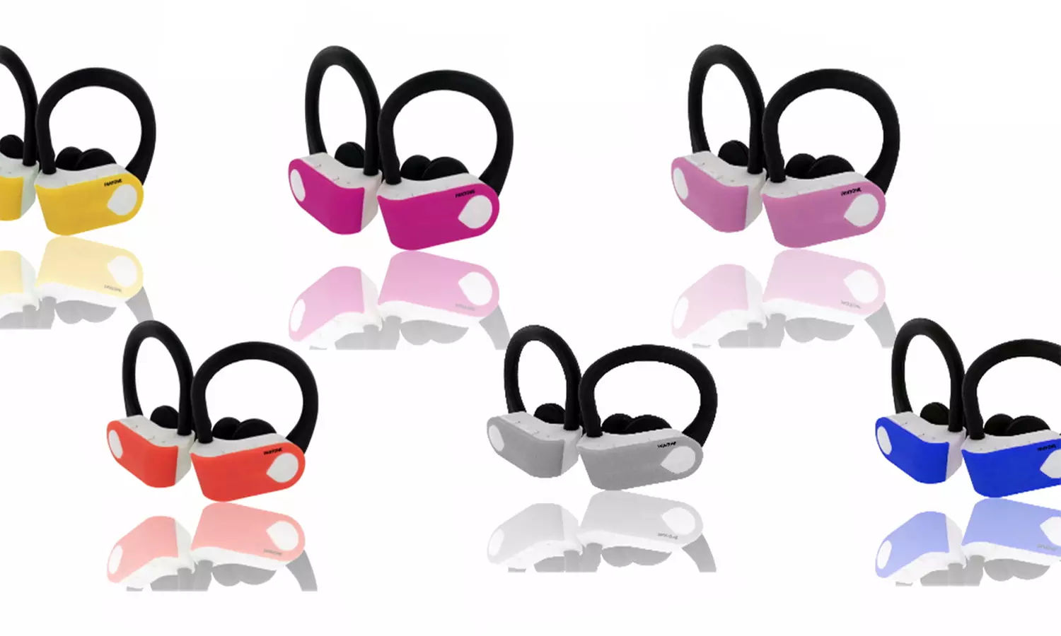 Pantone True Wireless Bluetooth 5.0 Over the Ear Earbuds - Primary Image