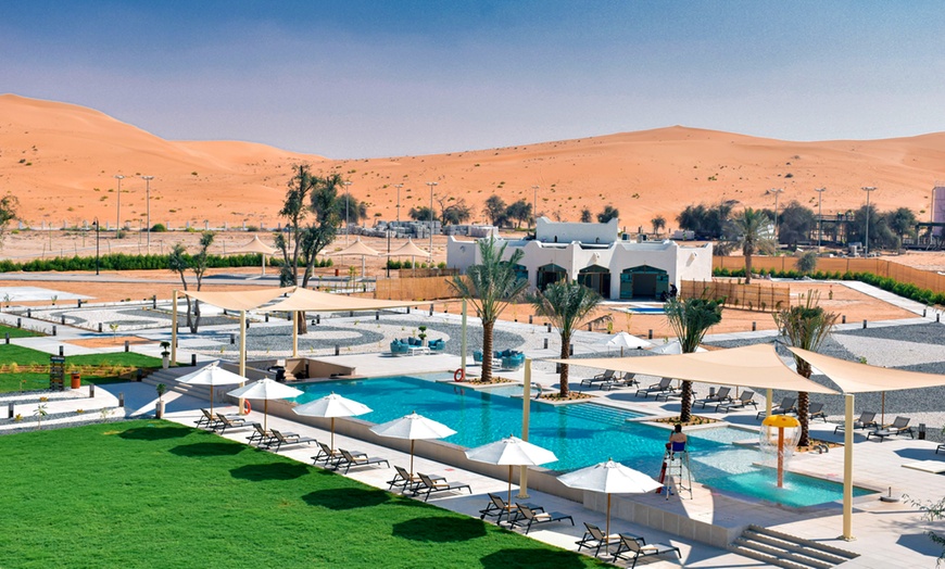 Image 1: 4* Abu Dhabi: One or Two-Night Stay with Breakfast or Half Board