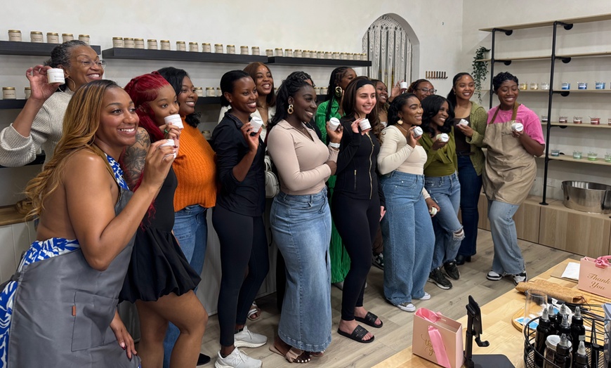 Image 1: 90 Minute DIY Luxury Body Butter Making Workshop for One or Two