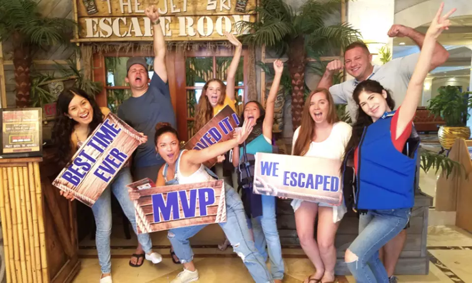 Room-Escape Game for Two, Four, or Eight at The Jet Ski Escape Room (Up to 17% Off) - Primary Image