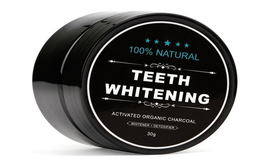 Image 3: 2 Pack 100% Organic Coconut Activated Charcoal Natural Teeth Whitening