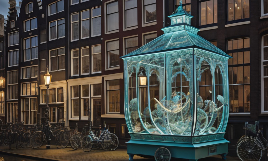Image 8: Lichtkunst op de grachten: rondvaart tijdens Amsterdam Light Festival