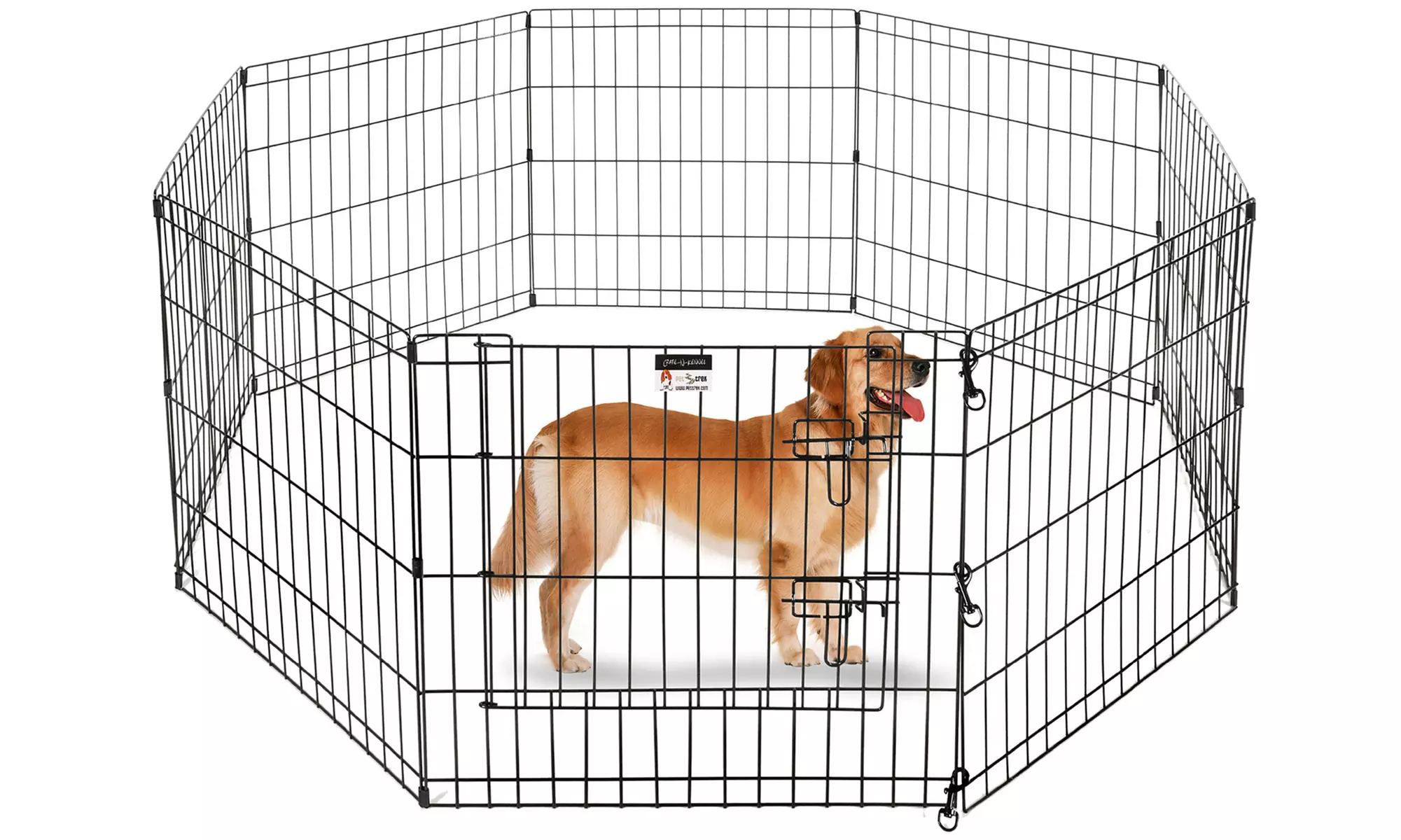 Pet Trex Playpen for Dogs with Eight Panels - Primary Image