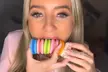Macaron Bites Vanilla Macaron Cookies Gift Box - 24 Count - Second Medium