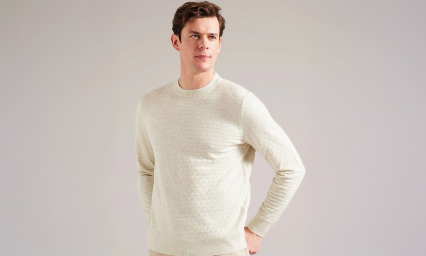 Image 3: Ted Baker Crew Neck Knit Jumper