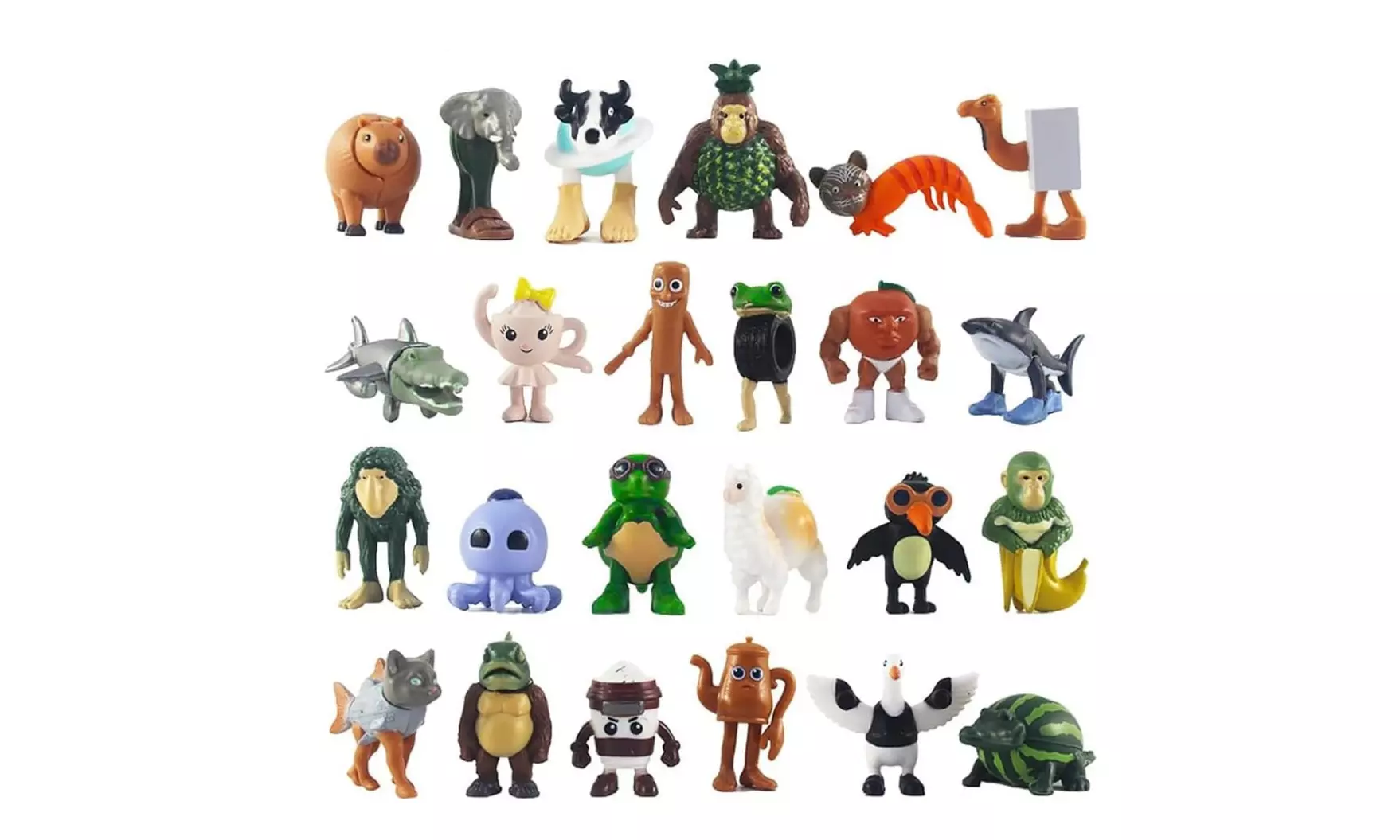 24-Piece Italian Brainrot Action Figures Advent Calendar