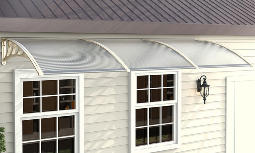 Image 6: All-Weather Plastic Convex Canopy