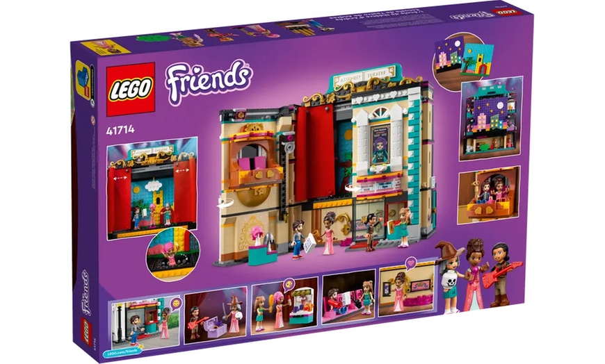 Image 4: LEGO® Friends Andrea’s Theatre School - 1,154 Pc Toy Theatre with Stage & Props (Ages 8+)