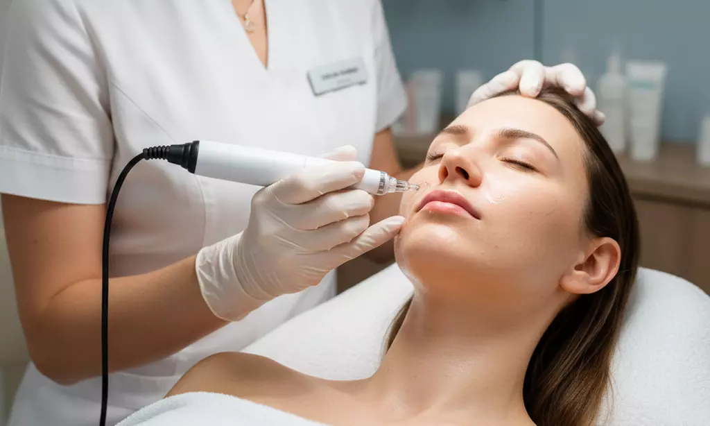 Reveal Your Best Skin Yet: Microneedling + PRP Transformation with Savings Up to 62% Off - Primary Image