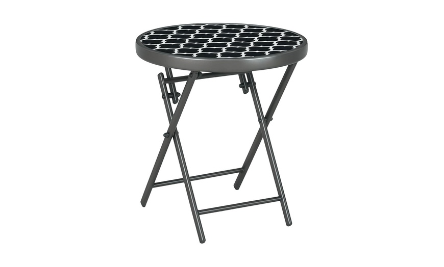 Image 8: Outsunny Garden Side Table