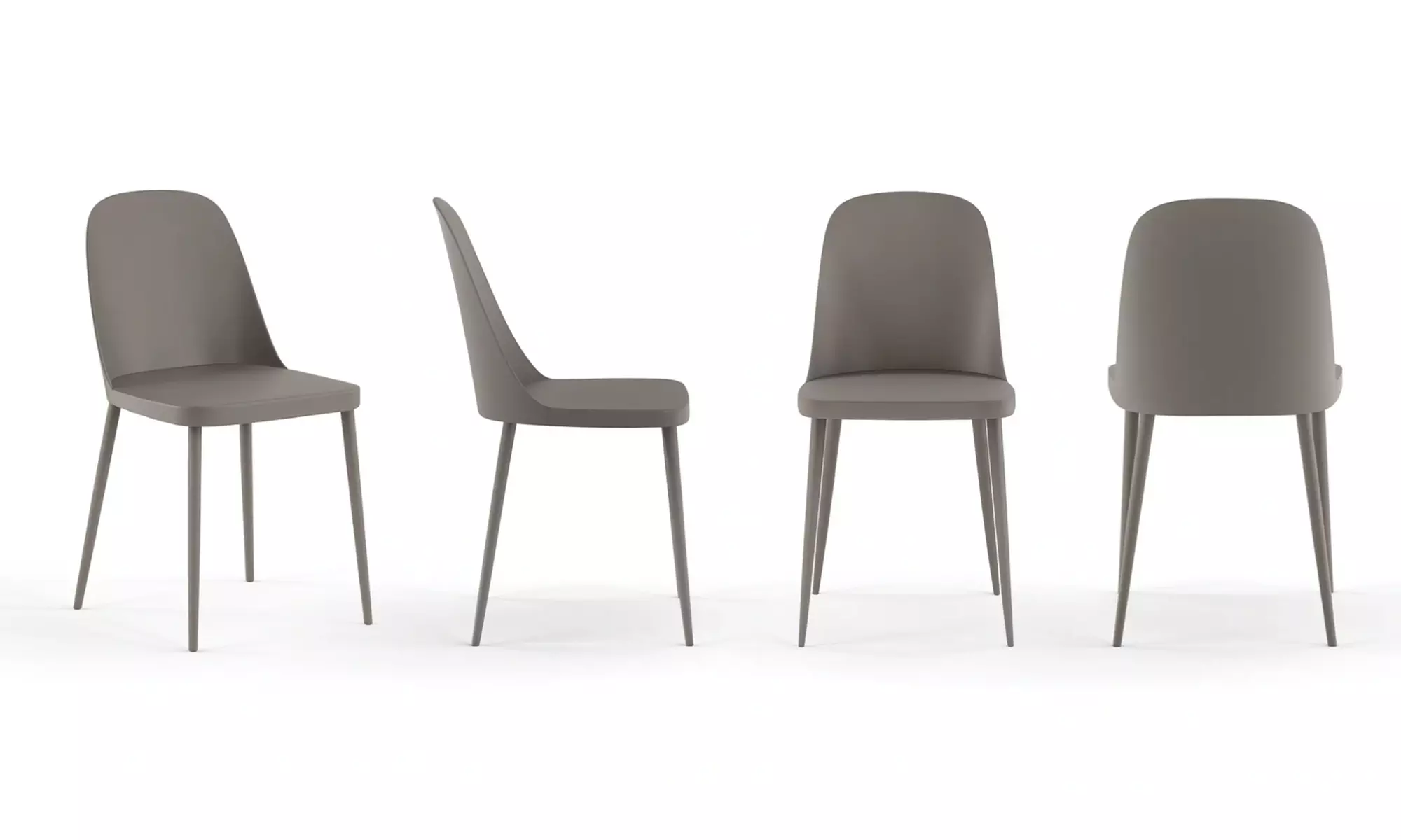 Set di 4 sedie Athena