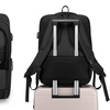 Image 3: Kono Multi-Compartment Backpack with USB Port
