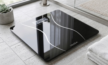 Body Weight Personal Scale Digital Bathroom Scale Digital in Black