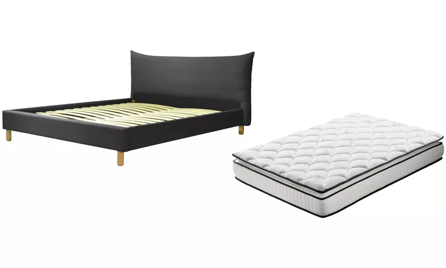 Image 13: Lit Trophée sommier inclus, matelas en option, Sampur