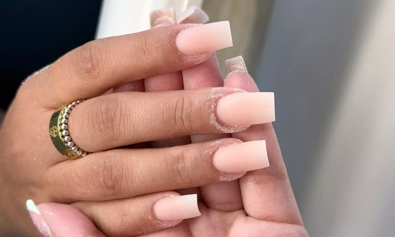 Perfect Nails:Gel, Structured Manicure, or Short Full Acrylic Nail Set