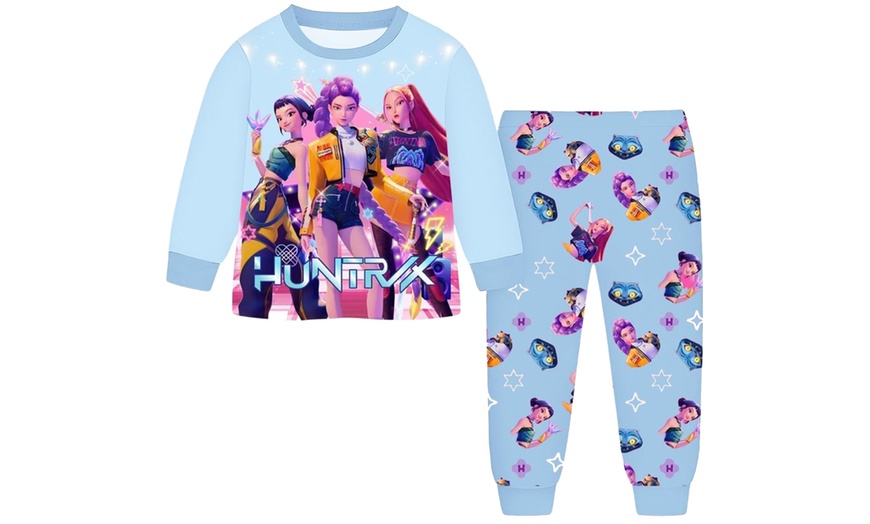Image 5: KPop Demon Hunters-Inspired Pyjama Set for Girls