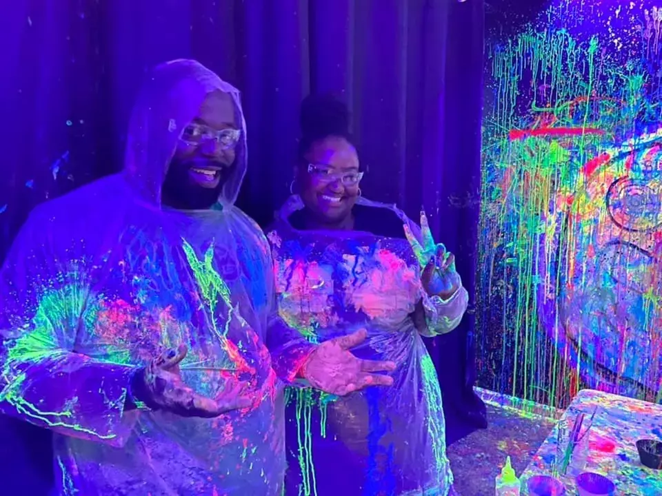 Splatter Paint Experience at The PaintGround