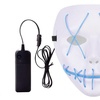 Image 12: Halloween LED Purge Mask Light Up Funny Masks