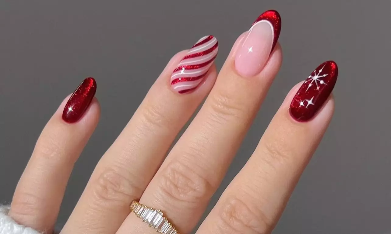 Pamper Your Nails with French or Cat Eye Gel Manicure + Lash Service