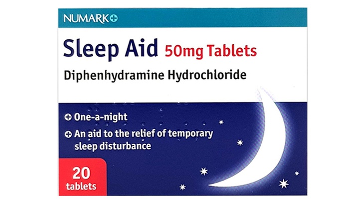 20 Packs of Numark One a Night 50mg Sleep Aid