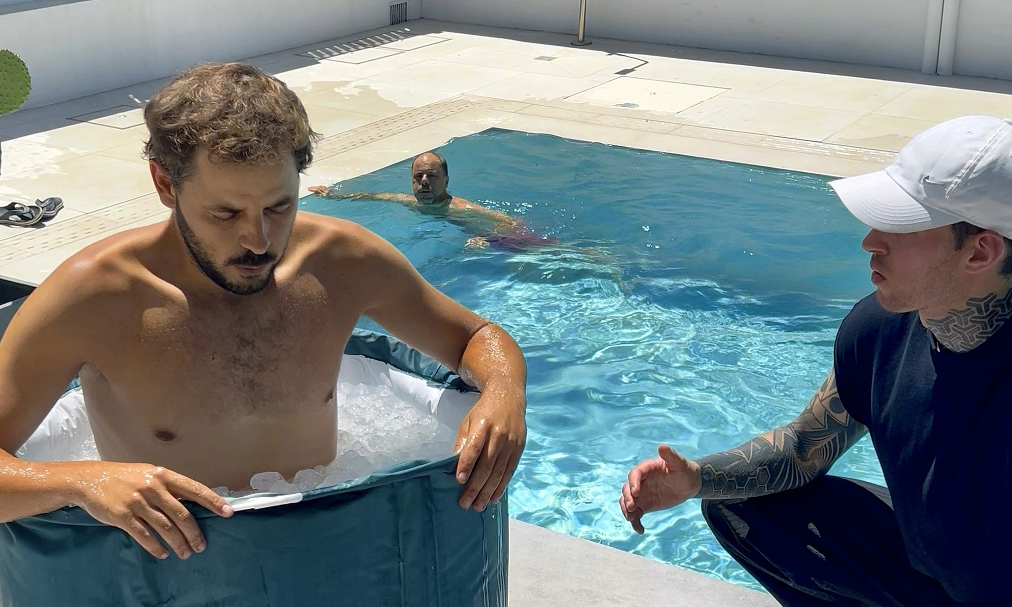 1 o 3 sesiones de terapia de baño de hielo para hasta 4 personas