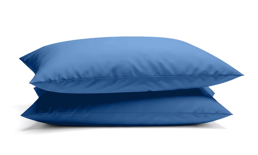 Image 37: Coppia di federe in 100% cotone certificato