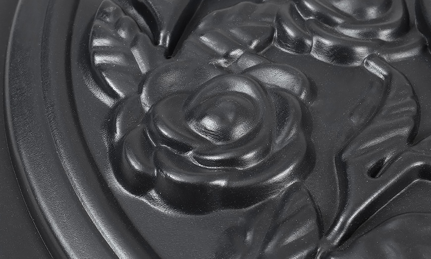 Image 27: Outdoor Large 3M Rotating Parasol with Multiple Base 