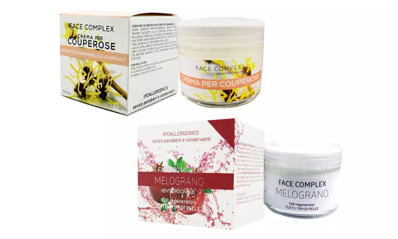 2 o 3 creme viso Face Complex