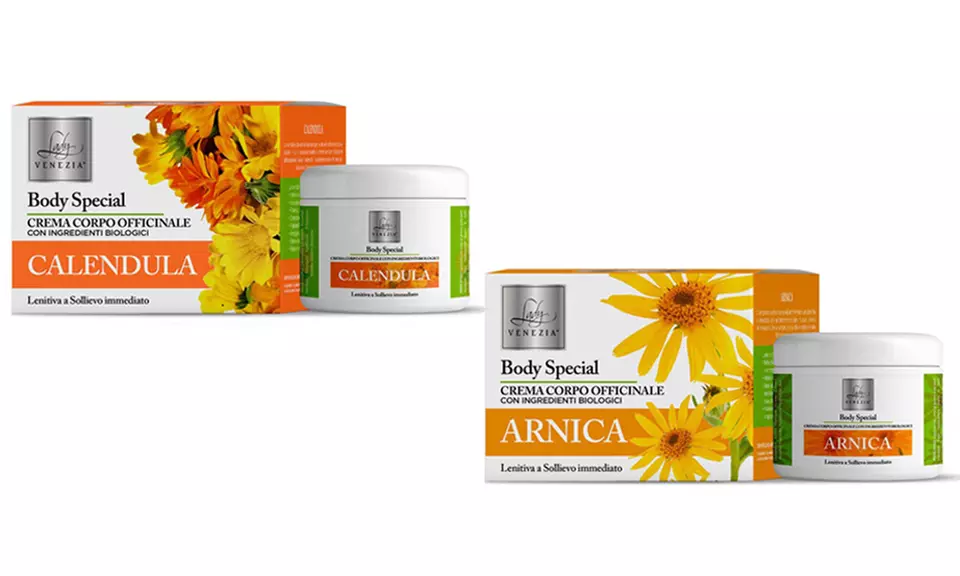 2 confezioni di crema corpo