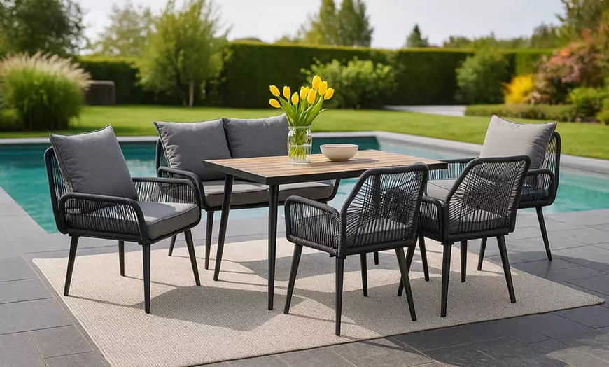 Image 1: Loungeset "Sienna" voor 4 of 6 personen