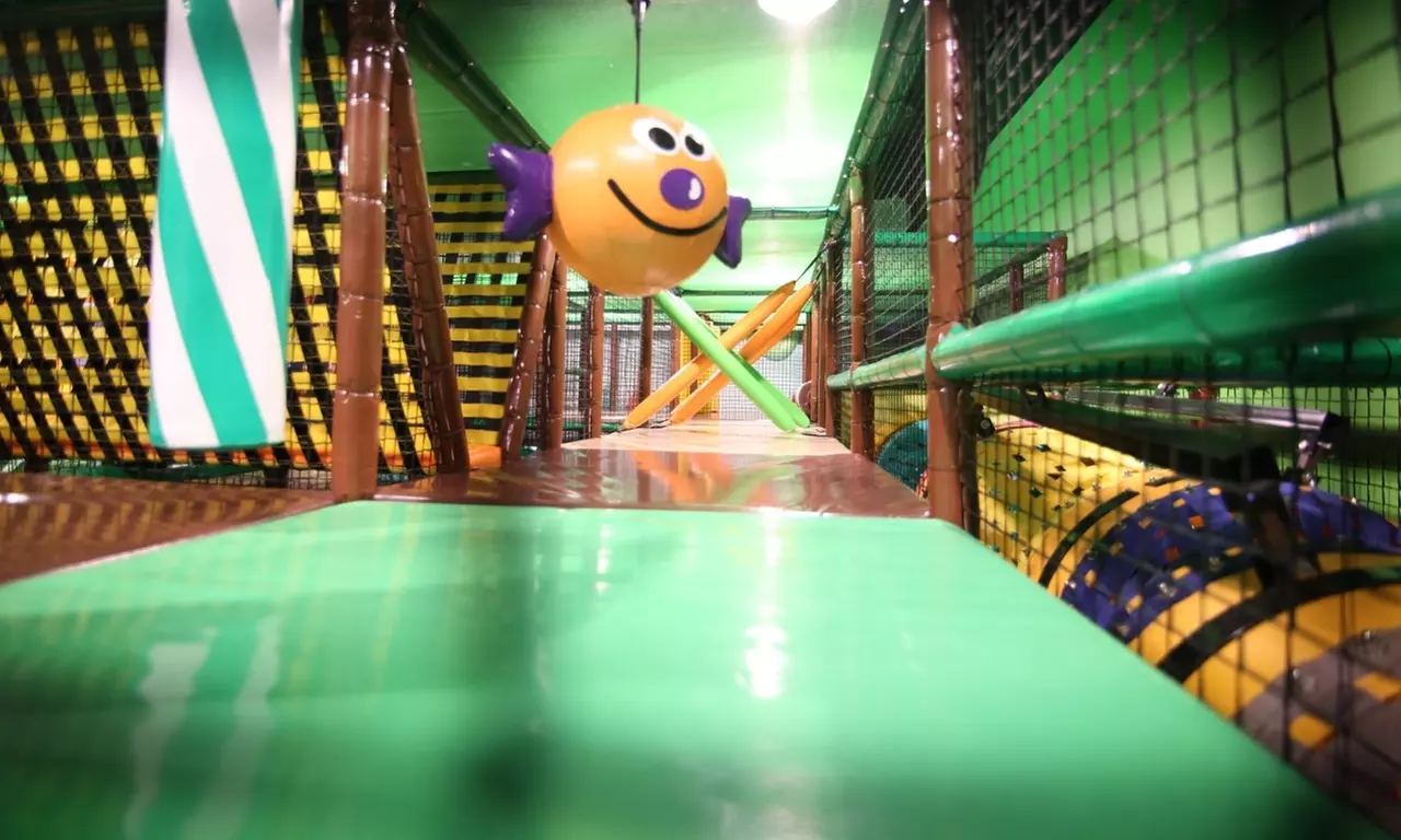 Play Area Entry with Sand Art