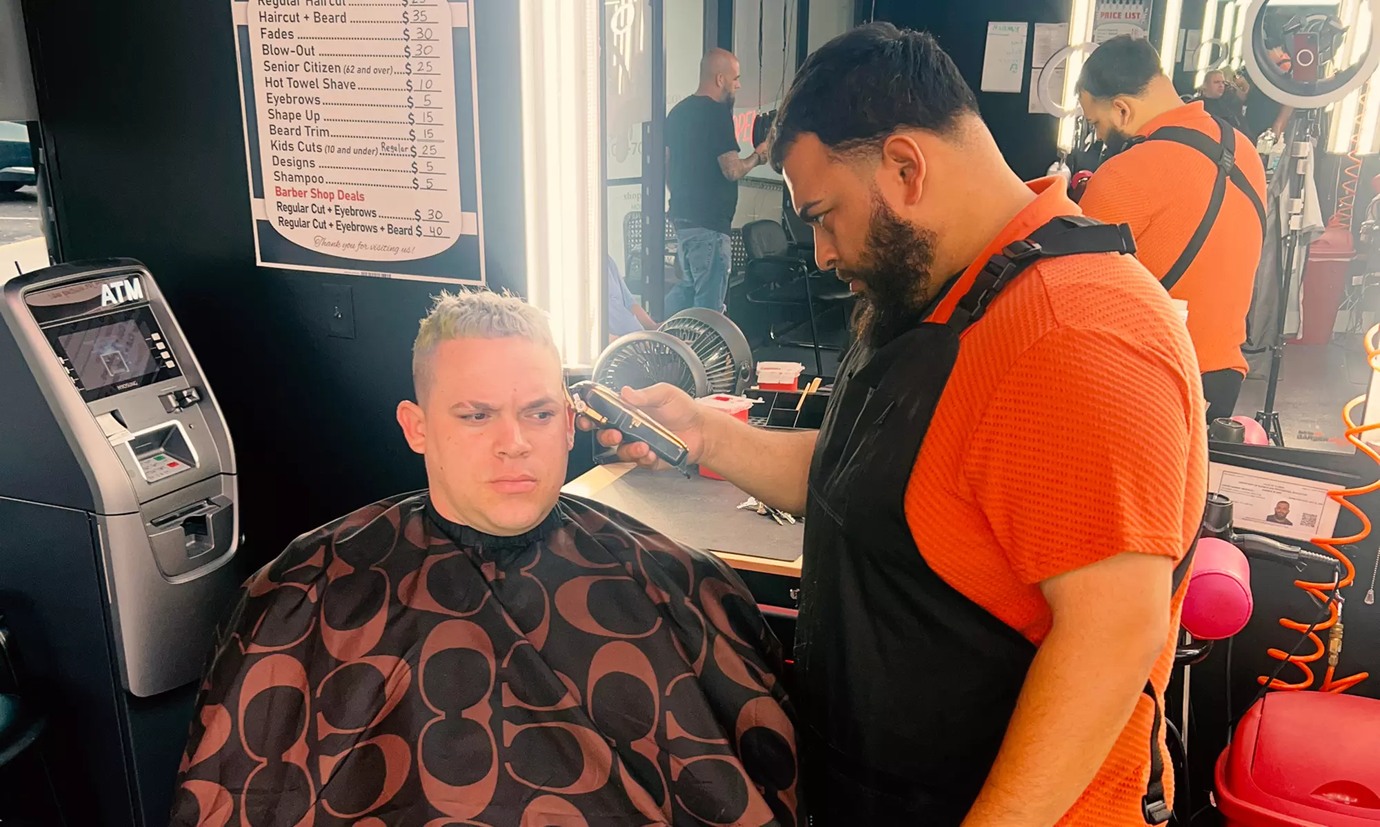Fresh Cut & Sharp Style: Haircut, Beard, and Brows 