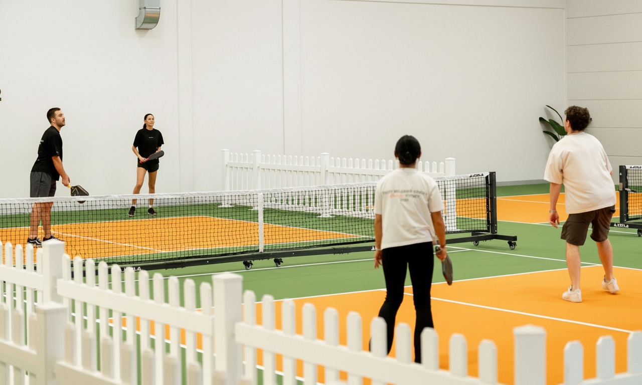 1.5HR Intro to Pickleball for 1-8 people + Paddle and Ball Hire