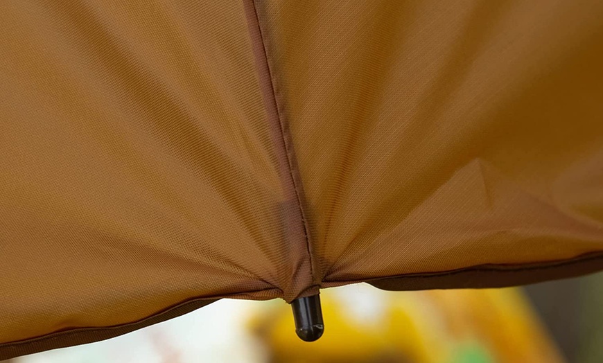 Image 4: Outsunny Kids' Bistro Table and Chair Set or Garden Swing Seat 