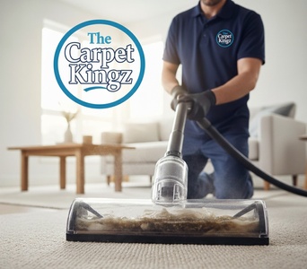 Two Visits - Carpet Cleaning and Deodorizing for 2 Rooms and a Hallway - The Carpet Kingz