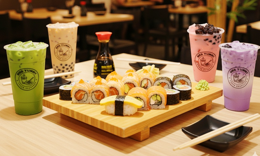 Image 3: Delicious Sushi Platters & Drink Credits for a Perfect Treat